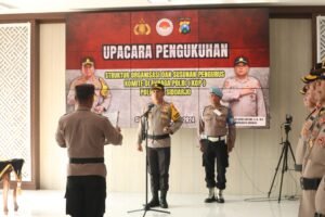 Pacu Prestasi Atlet Polri, Kapolresta Sidoarjo Kukuhkan Komite Olahraga 
