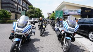 Patroli Gabungan di Sidoarjo, Wujudkan Situasi Kondusif di Saat Pelantikan Presiden Terpilih