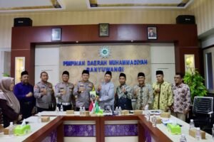 Cooling System, Kapolresta Banyuwangi Silaturahmi ke PD Muhammadiyah Pererat Sinergitas Wujudkan Pilkada 2024 Damai