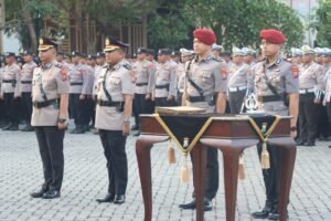 Kabag SDM dan Kasat Reskrim Polresta Sidoarjo Berganti