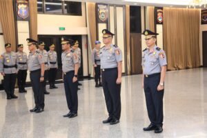 Kapolri Pimpin Kenaikan Pangkat 4 Pati-Pamen Polri