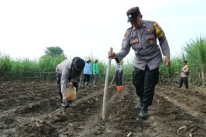 Polresta Malang Kota Dukung Program Asta Cita Kampanyekan Swasembada Pangan Nasional