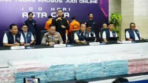 Sita Rp78,1 Miliar dari Judol Internasional, Komitmen Polri atas Asta Cita Presiden Prabowo 