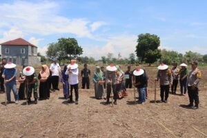 Polres Pasuruan Gelar Launching Gugus Tugas Ketahanan Pangan Secara Serentak