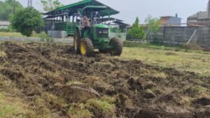Wujudkan Ketahanan Pangan Polisi di Sidoarjo Buka Lahan Tidur Jadi Produktif Ditanami Jagung