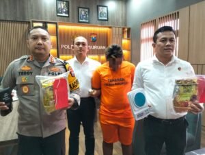 Satresnarkoba Polres Pasuruan Ungkap 2 Kg Sabu dalam Program 100 Hari Presiden RI