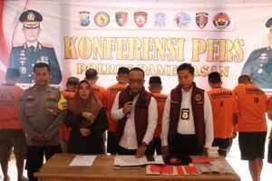 Polres Pamekasan Berhasil Ungkap Kasus Perjudian, 16 Tersangka Diamanakan