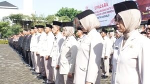 Polresta Sidoarjo Gelar Upacara Bela Negara Ke-76