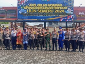 Apel Gelar Pasukan Operasi Kepolisian Terpusat Lilin Semeru 2024