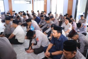 Awali Tahun 2025, Polres Ngawi Gelar Pengajian dan Doa Bersama