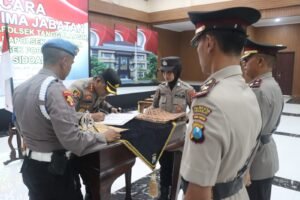 Rotasi Lima Kapolsek di Lingkup Polresta Sidoarjo