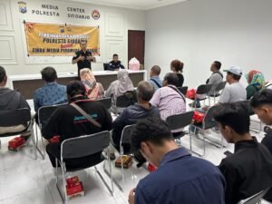Si Humas Polresta Sidoarjo Apresiasi Solidnya Sinergitas dengan Media