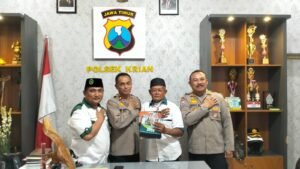 Polsek Krian Sambut Kunjungan Silaturahmi Ketua PC LDII Kecamatan Krian