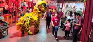 Polsek Krian Bersama Koramil Krian Pengamanan Ibadah Imlek di Klenteng Tri Dharma Teng Swie Bio