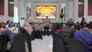 Perkuat Sinergi, Kapolres Pasuruan Gelar Silaturahmi dengan Media Piramida di Gedung Tri Brata”