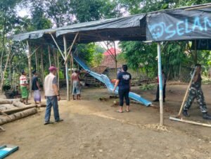 Polisi bersama TNI Bongkar Arena Judi Berkedok Lomba Kelereng di Pamekasan