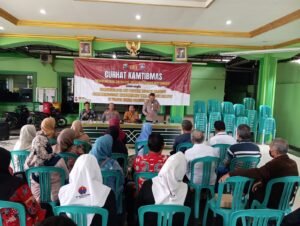 Polisi Gelar Curhat Kamtibmas di Desa Bohar