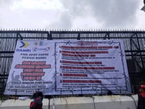 Aksi Demo Karyawan Damri dan FSPMI: Tuntut Pembayaran Hak Normatif yang Tertunda dan Kenaikan Gaji