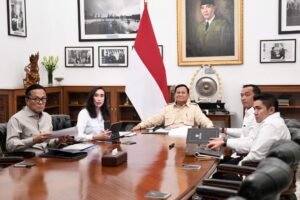 lima TNI Hadiri Sidang Perdana Dewan Pertahanan Nasional