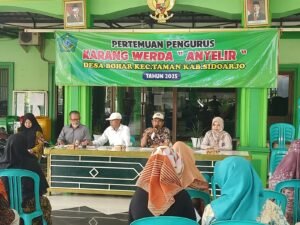 Temu Kangen Pengurus Karang Werda “Anyelir” Desa Bohar