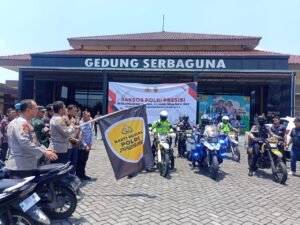 Polresta Sidoarjo Bersama DPRD dan Pemkab Gelar Baksos Polri Presisi, Salurkan 500 Paket Sembako untuk Mahasiswa