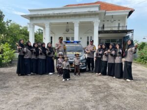 Polsek Sukodono Polisi Sahabat Anak Paud/RA An Nur Desa Jumputrejo 