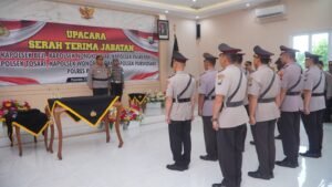 Kapolres Pasuruan Pimpin Sertijab Rotasi Jabatan Dilingkungan Polres Pasuruan