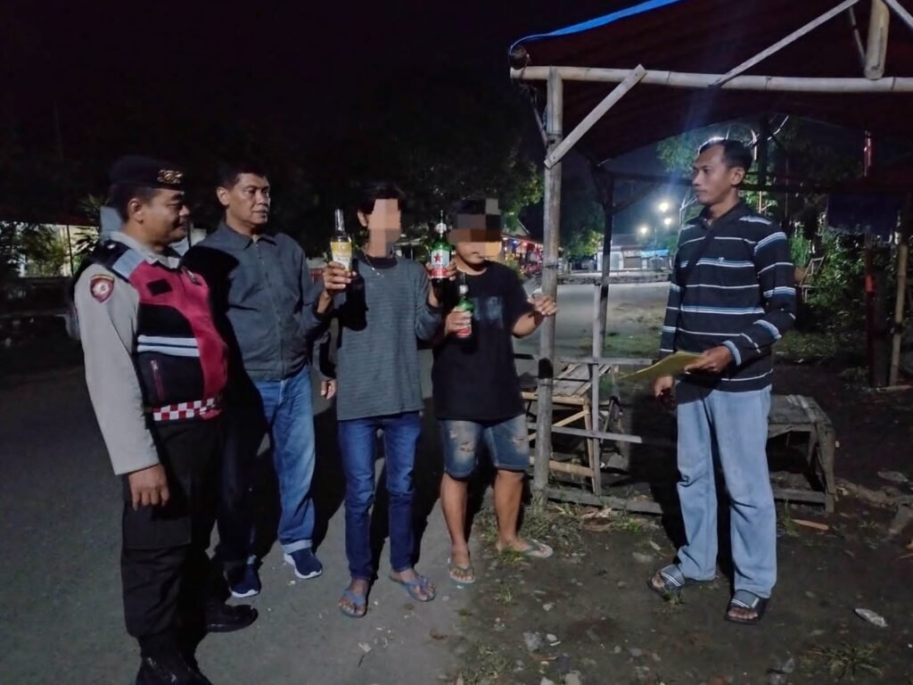 Polisi Amankan Dua Pemuda Mabuk Diduga Bikin Onar di Tulungagung