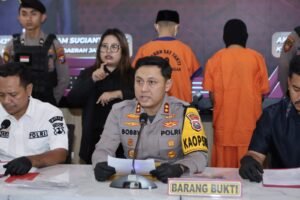 Polres Lamongan Berhasil Amankan Dua Tersangka Penembakan 6 Jam Pasca Kejadian di Desa Sembung