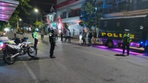 Ciptakan Situasi Kondusif di Bulan Ramadhan Polres Sumenep Patroli Sahur