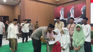 Peringati Nuzulul Quran, Polresta Sidoarjo Buka Puasa Bersama Anak Yatim dan Duafa