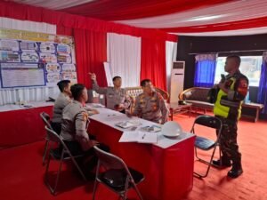 Anggun dan Bermodel Sederhana, Pos Pengamanan Lebaran 2025 Medaeng Siap Menjadi Tempat Singgah Pemudik