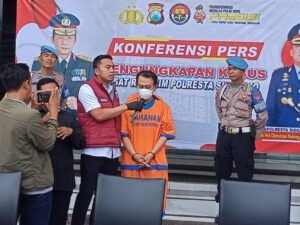 Polresta Sidoarjo Gelar Konferensi Pers Kasus Persetubuhan dan Pencabulan terhadap Anak di Bawah Umur di Sukodono