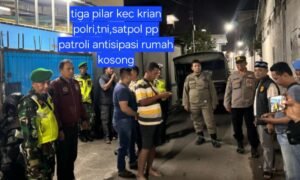 Polsek Krian Gelar Patroli di Rumah Kos untuk Ciptakan Keamanan di Bulan Ramadhan
