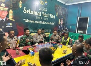 Sinergitas TNI, Polri, dan Satpol PP: Sahur Bersama di Pos Pam Krian