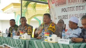 Buka Pos Penitipan Motor Gratis Bagi Pemudik Kapolres Pasuruan Juga Perintahkan Anggota Patroli Rumah Kosong