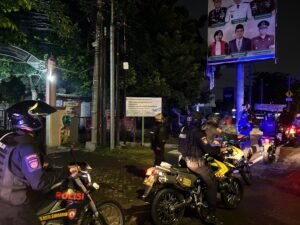 Ditinggal Warga Mudik, Polisi Sidoarjo Patroli Kawasan Pemukiman