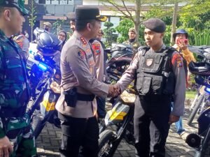 Apel Gelar Pasukan Operasi Ketupat Semeru 2025 Polresta Sidoarjo