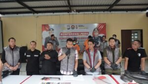 Kerjasama Satpam Pabrik Tiga Kali Curi Kabel Tembaga, Dua Tersangka Diringkus