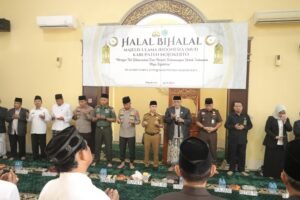 Perkuat Silaturahmi Polres Mojokerto bersama MUI Gelar Halal Bihalal