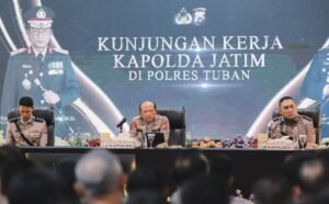 Kapolda Jatim Berikan Arahan Strategis kepada Personel Polres Tuban, Tekankan Profesionalisme dan Inovasi dalam Pelayanan