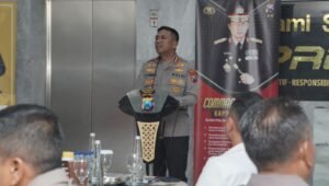 Kapolresta Sidoarjo Optimalkan Peran Kapolsek dan Bhabinkamtibmas Dorong Pelaksanaan Ketahanan Pangan