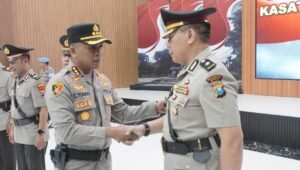 Kapolresta Sidoarjo Pimpin Sertijab Kasat Polairud, Kapolsek Taman dan Jabon