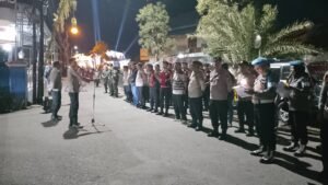 Polsek Tanggulangin Apel Gelar Pasukan, Antisipasi Kamtibmas di Giat Masyarakat Desa Kedungbanteng