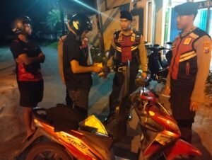 Sat Samapta Polres Kediri Kota Patroli KRYD Guna Pastikan Wilayah Hukumnya Kondusif Saat Weekend