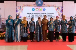 Sidoarjo Jadi Tempat Pertemuan dan Silaturahmi TP PKK, DWP, GOW, dan Perwosi se-Bakorwil III Malang