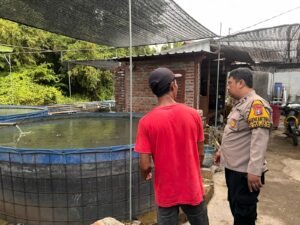 Polsek Krembung Dorong Ketahanan Pangan Lewat Sektor Perikanan
