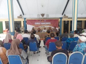 Polresta Sidoarjo Gelar Silaturahmi Kamtibmas di Krian, Pertajam Program Ketahanan Pangan 