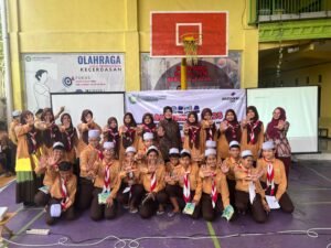 Unit PPA Satreskrim Polresta Sidoarjo Ajak Pelajar SMP Arroudhoh Giatkan Belajar dan Cegah Perundungan
