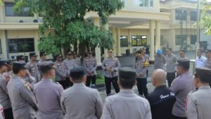 Apel Jam Pimpinan: Kapolres Puji Kinerja Anggota Amankan Kegiatan Tanpa Ekses